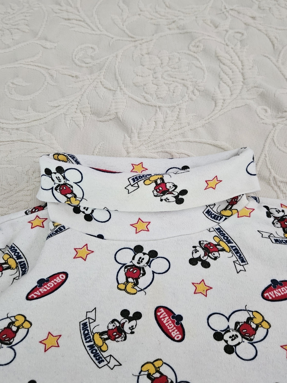 Vintage Disney Mickey MouseTurtleneck- Kids - Picture 6 of 11